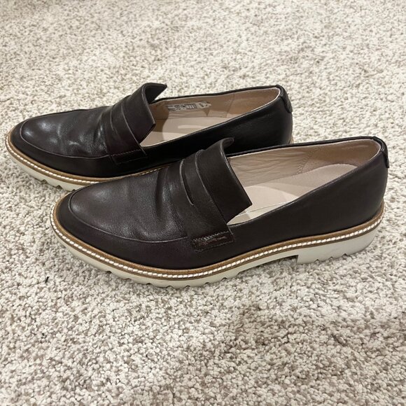 ECCO Women's Incise Tailored Slip On Penny Loafer, sz 5 - Picture 2 of 6